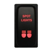 12V Endeavor Galant LED Red Push Switch SPOT LIGHTS For Pajero Mitsubishi Pajero Triton ML MN
