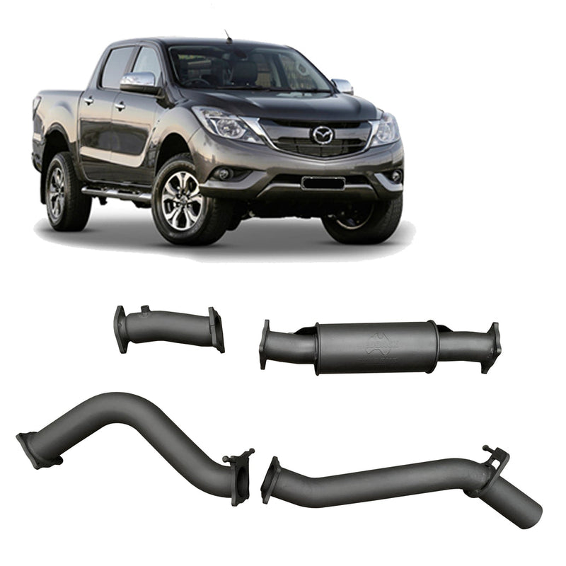 Redback Extreme Duty Exhaust 3in DPF Back (No Cat With