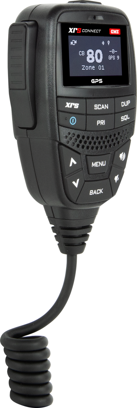 GME Professional Grade IP67 OLED Speaker Microphone with GPS