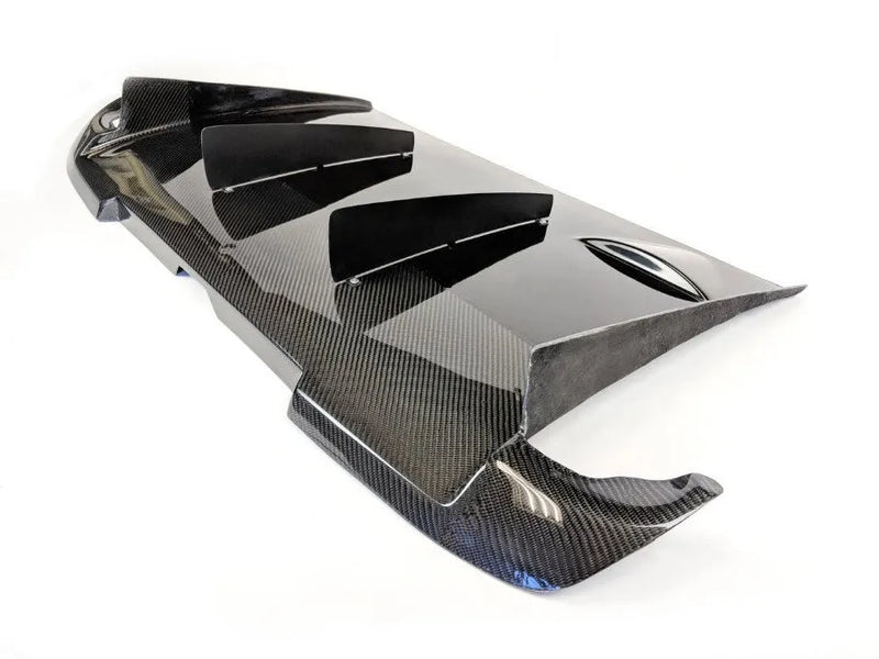 Andro Motorsports Carbon Fiber Rear Diffuser (Impreza GDB GDC 04-07) — fits Subaru Impreza