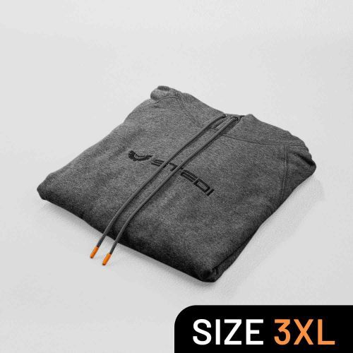 Stedi Hoodie Charcoal Smiley 3XL MERHDYSGL3XCHR