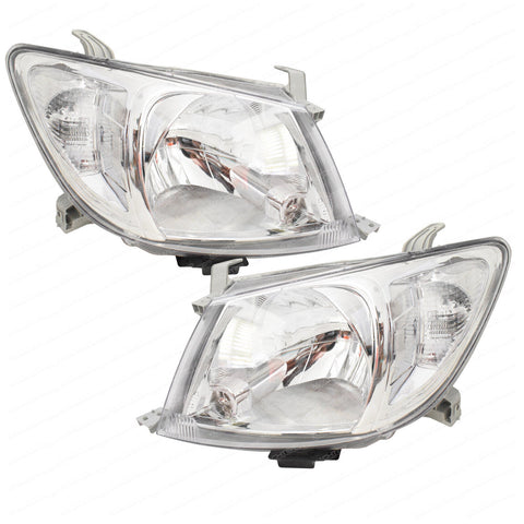 Fit For Toyota Hilux SR SR5 4WD 2WD UTE 2005-2012 HeadLight LH + RH