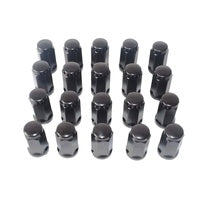 20 x 1/2" Black Wheel Nuts 45mm Fit For Ford Falcon FG BF BA AU EL EA XA XD XE