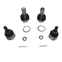 4 x Lower+Upper Ball Joints Fit For Nissan Terrano Pathfinder R51 Navara D40