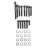 14 Pcs Black Timing Cover / Water Pump Bolt Kit Fit For Holden 253 304 308 V8 HQ VN