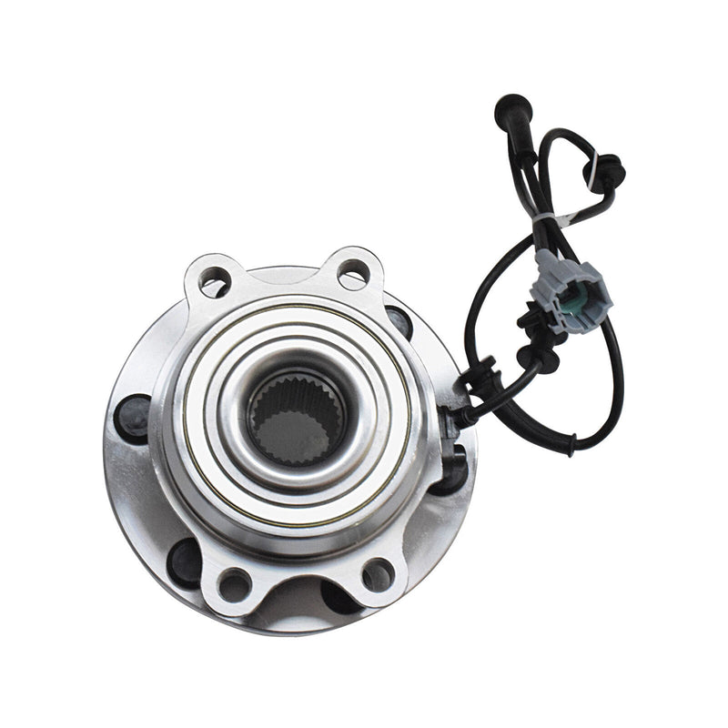 Front Wheel Bearing Hub ABS Fit For Nissan Navara D40 YD25 VQ40 Pathfinder R51 4WD Spanish (2005-2015)