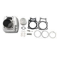 Cylinder Piston Gasket Top End Rebuild Kit Fit For Honda TRX350 Fourtrax Rancher All Submodels 2000-2006