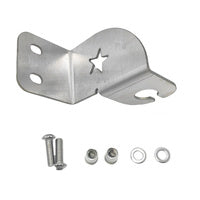 Rear Bonnet Hinge UHF Mount Antenna Bracket Fit For 76 Series LH 2mm Stainless Steel