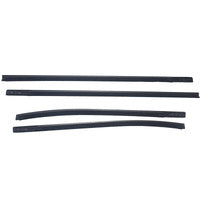 4 x Outer Door Window Rubber Seal Trim Fit For Ford Ranger PX XL 2012-2020