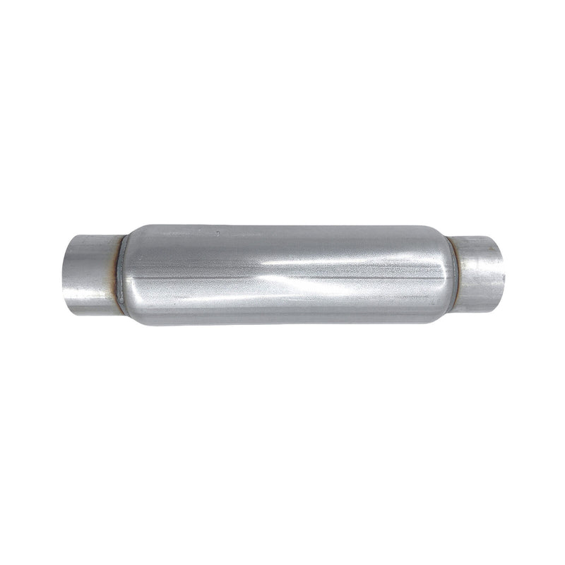 2.5" 12" Long Exhaust Hotdog Resonator Muffler Glass Pack High Flow Fit For Megapower