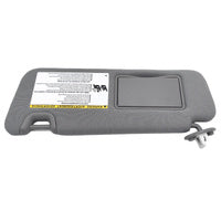 Fit For Toyota Kluger Highlander 2010-2021 743200E070B0 Sun Visor W/ Vanity Light Gray Left Hand Side