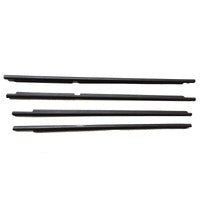 4 x Weather Strips Window Mould Fit For Toyota LandCruiser 100 105 Series Black