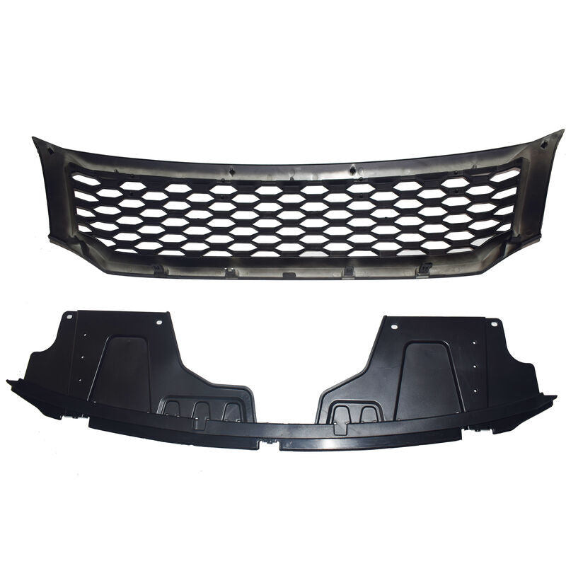 Black Mesh Grill Fit For Nissan Navara NP300 2015