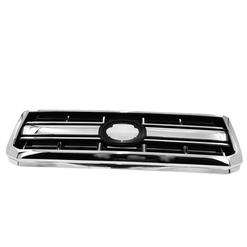 Chrome & Black Front Grille Fit For Toyota Landcruiser 70 76 78 79 Series 2007