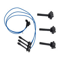 Ignition Coil &amp; Top Gun Lead Kit Fit For Toyota Avalon MCX10R Camry MCV20R MCV36R Vienta MCV20R 1MZ-FE 3.0L