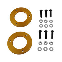10mm Aluminium Strut Spacers 20mm Yellow Lift Kit Fit For Ford Ranger PX PX2 2012-ON