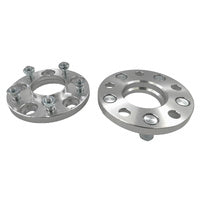 2 x 15mm Aluminium Wheel Spacer Adaptor Silver CB: 69.5-70.6mm Fit For Holden HQ WB