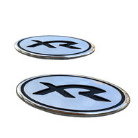 2 Pcs XR Front Grill &amp; Rear Boot Badge Fir For Ford BA BF Series Falcon XR6 XR8 UTE