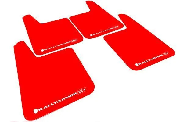 Rally Armor Universal MSPEC Mud Flap Red/White Logo