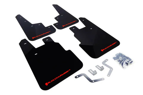 Rally Armor UR Rally Mud Flap (Forester 14+) Black/Red Logo