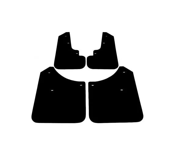 Rally Armor Basic Mud Flap - Black Logo (Forester 2003-07)
