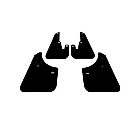 Rally Armor Basic Mud Flap - Black Logo (Mazdaspeed3 2004-09) — fits Mazda 3 Gen 2