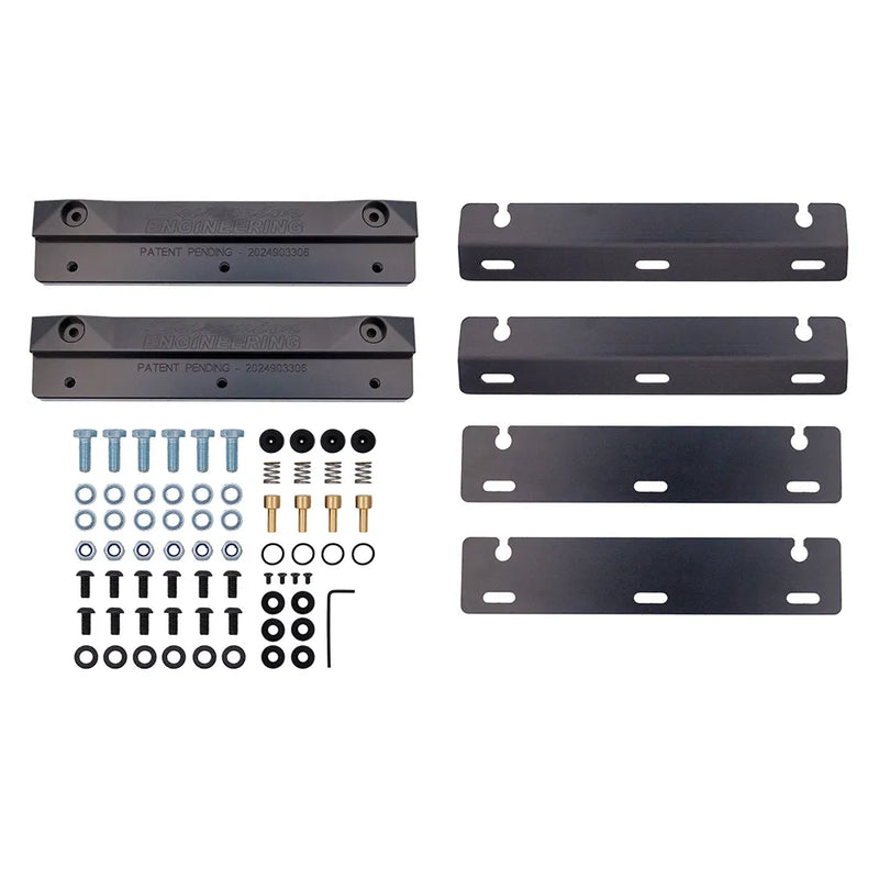 Superior Engineering Billet Series 6061-T6 Alloy Universal Quick Disconnect Mudflap Bracket Kit 230mm