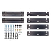 Superior Engineering Billet Series 6061-T6 Alloy Universal Quick Disconnect Mudflap Bracket Kit 230mm