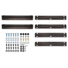 Superior Engineering Billet Series 6061-T6 Alloy Universal Quick Disconnect Mudflap Bracket Kit 350mm