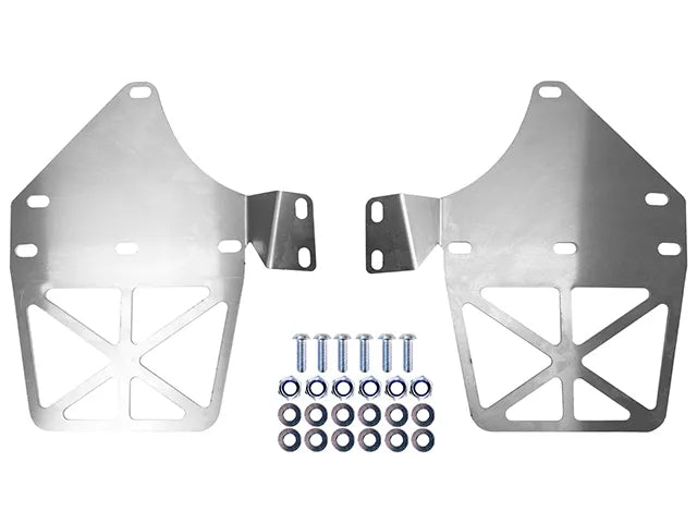 Superior Engineering -12 Offset Mudflap Brackets — Toyota LandCruiser 76/79 Series 02/2007 - 10/2022 Pre-Facelift GXL Only Front