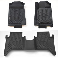 3D TPE Floor Mats Liner For Ford Ranger PX PX2 PX3 Dual Cab Wildtrak
