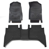 3D TPE Floor Mats Liner Fit Holden Colorado Dual Cab 2012-2021