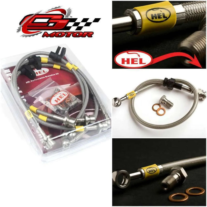 Hel Brake Lines KIT For Mitsubishi Galant VR4