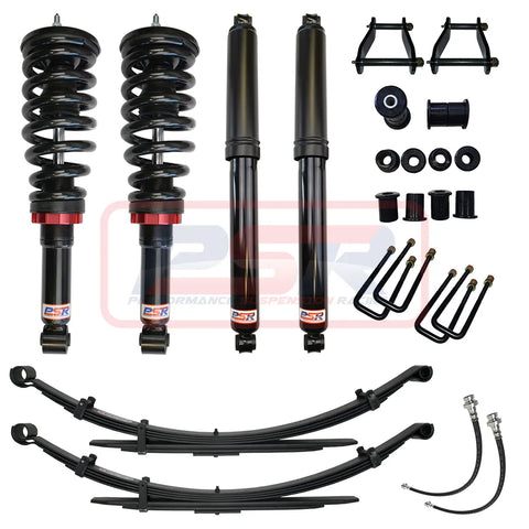 Performance Suspension Racing TTG 2" Lift Kit Long Travel Rear Std Duty Front/Heavy Duty Rear (Triton MQ - MR) — fi...