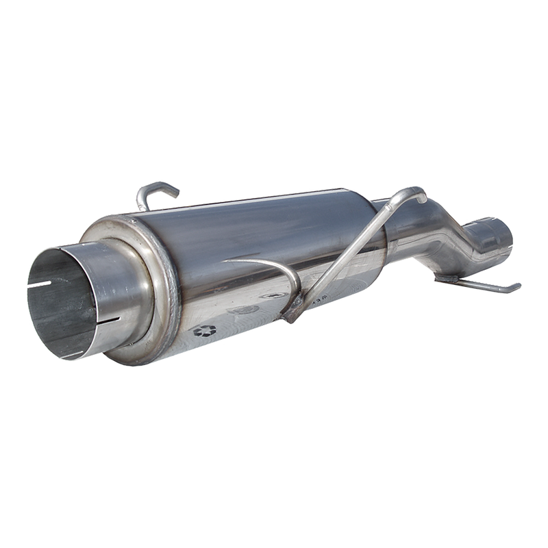 MBRP High-Flow Muffler Assembly (Ram Cummins 04-07) - T409 Stainless Steel