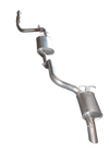 Manta Performance 3in Quiet Full System with Cat Aluminised Steel - OE Style Exit (Territory SZ 11-16) — fits Ford... (image 