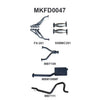 Manta MKFD0047 Single 2.5in Full System with Extra | Kren Offroad NZ