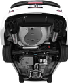 Manta Performance Dual 2.5in Full System with Extractors Aluminised Steel - Medium (Falcon BA/BF 02-08)