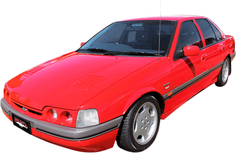 Manta Performance Single 3in Full System with Extractors Aluminised Steel - Quiet (Falcon 88-98) — fits Ford Falcon... (image
