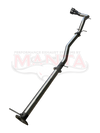 Manta Performance 3in DPF Back Without Mufflers,Twin Black Tip Side Exit (Next Gen T6.2 Ranger V6)