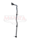 Manta Performance 3in DPF Back Without Mufflers,Twin Black Tip Side Exit (Next Gen T6.2 Ranger V6)