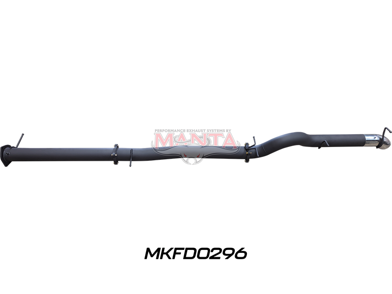 Manta Performance 4in DPF Back Without Centre Muffler (Next Gen T6.2 Ranger V6) — fits Ford Ranger
