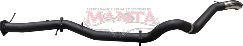 Manta Performance 4in DPF Back Without Centre Muffler (Next Gen T6.2 Everest V6) — fits Ford Everest