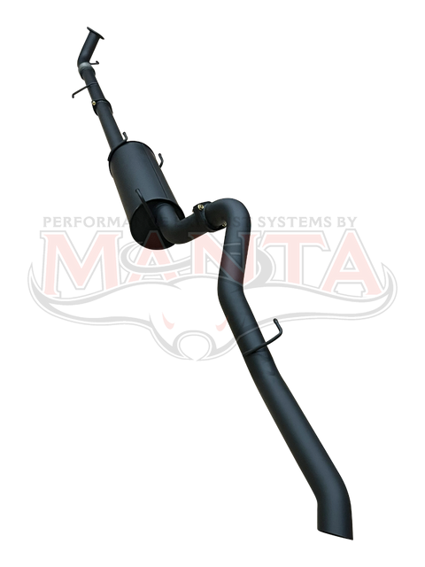Manta Performance 3in Turbo Back With Muffler, With Cat (Cannon Ute 2.0L TD 20-25)
