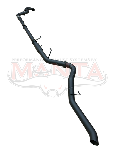 Manta Performance 3in Turbo Back Without Muffler, With Cat (Cannon Ute 2.0L TD 20-25)