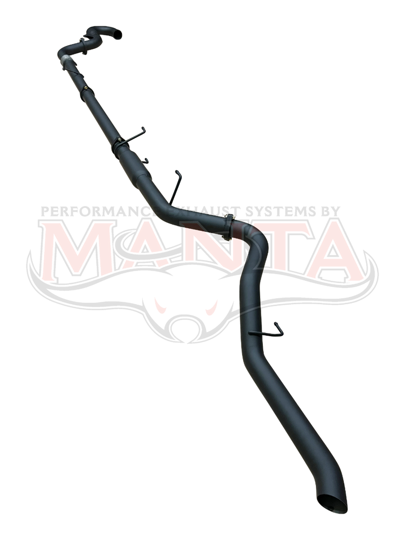 Manta Performance 3in Turbo Back Without Muffler, With Cat (Cannon Ute 2.0L TD 20-25)