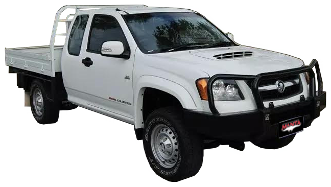 Manta Performance 3in Full System without Cat Aluminised Steel - Quiet (Colorado RC 08-10) — fits Holden Colorado