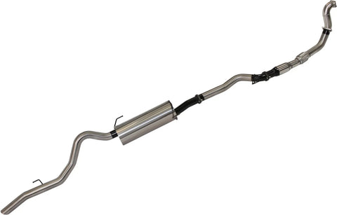 Manta Performance 3in Full System with Cat Aluminised Steel - Quiet (Rodeo RA 07-08)