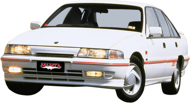 Manta Performance Single 3in Full System with Extractors Aluminised Steel - Medium (Commodore 88-95)
