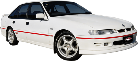 Manta Performance Dual 2.5in Full System with Extractors Aluminised Steel - Quiet (Commodore 91-97)